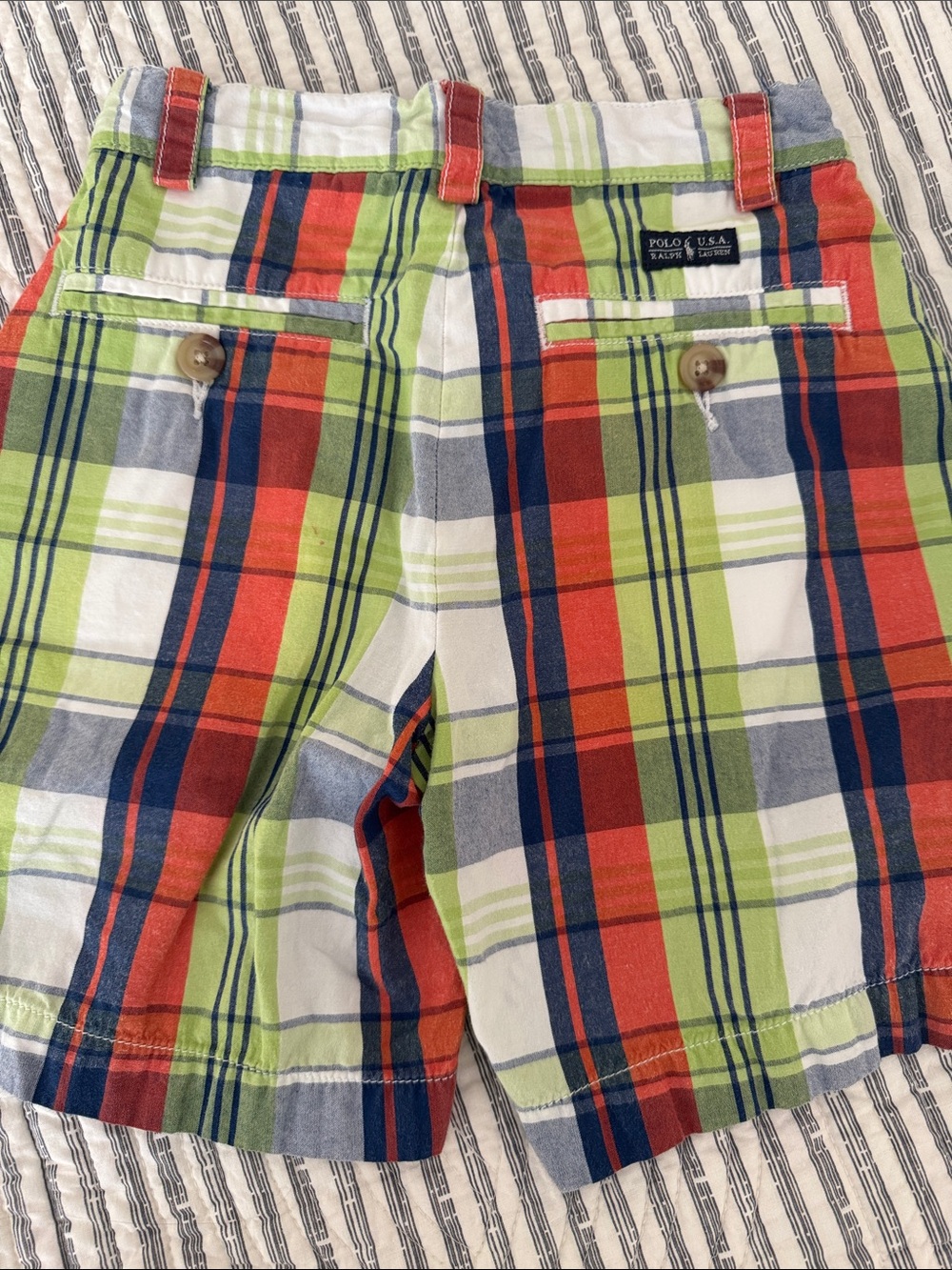 Ralph Lauren Polo Boys Shorts Size 4 - Picture 6 of 8